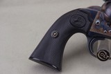 Exceptional 1913 Colt SAA Bisley Model 44-40 5 1/2'' Blue/CC with Factory Letter - Image 9 of 14