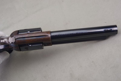 Exceptional 1913 Colt SAA Bisley Model 44-40 5 1/2'' Blue/CC with Factory Letter - Image 10 of 14