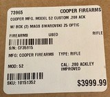 Cooper model 52with z5 Swarovski scope - 10 of 12