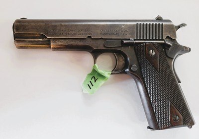 Colt's Model 1911 US Army Issue - 1918 Manufacture