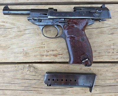 Walther Nazi Era P38 - 1944 Mfg - Image 11 of 12
