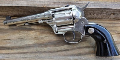 Hi Standard Model W-100 Double Nine Revolver - Nickel - Image 5 of 15