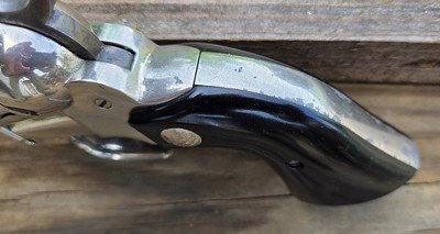 Hi Standard Model W-100 Double Nine Revolver - Nickel - Image 9 of 15