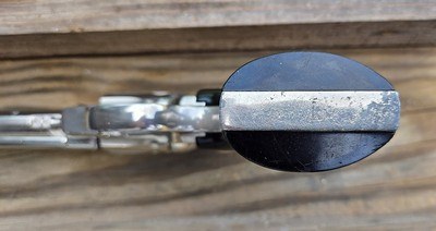 Hi Standard Model W-100 Double Nine Revolver - Nickel - Image 12 of 15