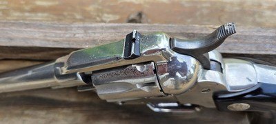 Hi Standard Model W-100 Double Nine Revolver - Nickel - Image 10 of 15