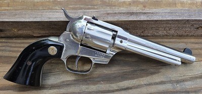 Hi Standard Model W-100 Double Nine Revolver - Nickel - Image 1 of 15