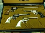 Colt Lawman Series.
complete set of four revolvers,
frontier .22 cal - 1 of 8
