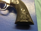 Colt 1873 SAA 45,
Silver Plated,
Adams Engraved - 2 of 15