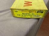 Winchester model 61 .22s,l,lr. NIB - 5 of 11