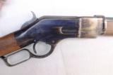 1866 Winchester King’s Improvement close Copy Chaparral Arms .45 Long Colt 1866 Color Casehardened Walnut NIB Transitional Style close to 1873 Octagon - 11 of 14