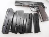 Star model B 9mm Pistol Factory 9 Shot Magazine 1940s WWII Era Production 2 Piece Catch Slotted Grip Frame Excellent Condition
- 2 of 14