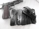 Star model B 9mm Pistol Factory 9 Shot Magazine 1940s WWII Era Production 2 Piece Catch Slotted Grip Frame Excellent Condition
- 11 of 14