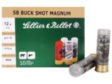 Ammo: 12 gauge 3 inch Magnum 00 Buckshot 100 Round Lot of 10 Boxes $11.90 box 15 Pellet Magtech S&B Sellier Bellot OO Buck Shotshell Shotgun Shell Amm - 2 of 12