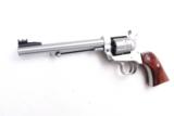 Ruger .22 Magnum Single Nine KNR69M 6 1/2 inch Stainless 9 Shot Fiber Optic Adjustable Sights 22 Winchester Magnum Only New In Box - 1 of 15