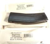 Lots of 3 or more M1 Carbine Magazine 30 caliber 30 Shot Banana style KCI Blue Steel South Korean Military New and Unissued M-1 .30 Cal
- 1 of 10