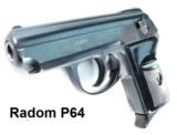 Radom Polish P64 Pistol Factory 6 Shot Magazine 9x18 Makarov Caliber Poland P-64 Blue Steel Finger Rest
- 4 of 12
