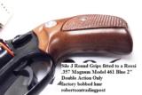 Rossi .357 Magnum model 461 Blue Steel 2 inch 6 Shot DAO Bobbed Hammer Excellent in Box Factory Demo Walnut Grips Discontinued S&W K Colt D Frame type - 11 of 15