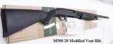 Mossberg 12 gauge model 500 All Purpose Blue & Synthetic 3 inch 28 inch .715 IC / Modified Vent Rib Recoil Pad Excellent Condition Factory Demo 500fix - 12 of 13