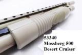 Mossberg 12 gauge Cruiser JIC Desert Sandstorm 3 inch 18 1/2 in Cylinder Bore 6 Shot Trench Gun type Heat Shield Excellent Factory Demo 53340TU
- 6 of 15