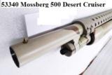 Mossberg 12 gauge Cruiser JIC Desert Sandstorm 3 inch 18 1/2 in Cylinder Bore 6 Shot Trench Gun type Heat Shield Excellent Factory Demo 53340TU
- 2 of 15