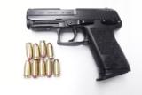 Heckler & Koch .45 ACP USP45C Variant 3 Compact 9 Shot 1 Magazine Night Sights 2002 Roanoke VA Police 215920 Firearm Handgun Pistol 45 Automatic H&K H - 1 of 15