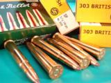 Ammo: .303 British 150 grain Soft Point 100 Round Lot of 5 Boxes S&B Czech 303 British Lee Enfield Ammunition Cartridges - 2 of 5