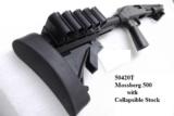 Mossberg 12 gauge model 500 Special Purpose Collapsible Buttstock Tactical Forend Strap Trench Gun type Heat Shield 3 inch 18 Cylinder 6 Shot Excellen - 10 of 15