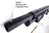 Mossberg 12 gauge model 500 Special Purpose Collapsible Buttstock Tactical Forend Strap Trench Gun type Heat Shield 3 inch 18 Cylinder 6 Shot Excellen - 2 of 15