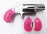 North American Arms .22 Short Long Rifle Mini Revolver Grips Hot Pink with Screw No Magnum Round Butt Only
- 15 of 15