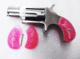 North American Arms .22 Short Long Rifle Mini Revolver Grips Hot Pink with Screw No Magnum Round Butt Only
- 1 of 15