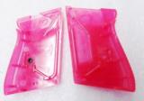 Walther PPK Grips Smith & Wesson variants translucent Hot Pink Polymer No PPKS No PP Screw Not Included adaptable to German & Interarms - 6 of 15