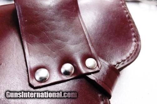 Holster for 32 380 9x18 Pistols German Brown Leather Flap type Walther PP MDL