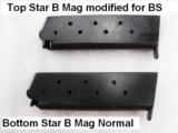 Star 9mm Model B 9 Shot Magazine Older Models with Slotted Grip Frame Mag Well Variant 9 Round Blue Steel Triple K NIB XM484M - 10 of 15