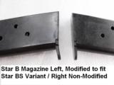 Star 9mm Model B 9 Shot Magazine Older Models with Slotted Grip Frame Mag Well Variant 9 Round Blue Steel Triple K NIB XM484M - 11 of 15
