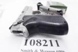 Smith & Wesson 9mm model 6906 Lightweight Stainless 13 Shot Compact 3 Dot 3 Safeties 1 Magazine 108211 - 8 of 15