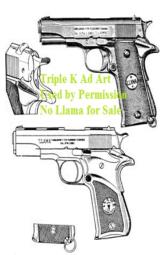 Llama .380 ACP 7 Shot Magazine Triple K SD CA Blue Steel for IIIA Pony type Pistols mfg 1950 – 1997 380 Automatic
- 4 of 8
