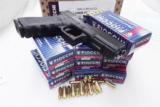 Ammo: 9mm Fiocchi 115 grain FMC 500 round lot of 10 Boxes $13.90 per 1/2 Case Lots 9AP Full Metal Case Jacket Ammunition Cartridges 9mm Luger Parabell - 12 of 13