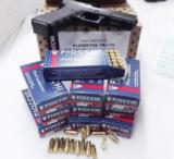 Ammo: 9mm Fiocchi 115 grain FMC 500 round lot of 10 Boxes $13.90 per 1/2 Case Lots 9AP Full Metal Case Jacket Ammunition Cartridges 9mm Luger Parabell - 1 of 13