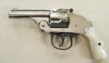 H & R .38 S & W Top Break Revolver w/ Real Mother-of-Pearl Grips - 2 of 2