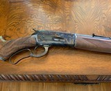 Winchester 1886 Deluxe case hardened lever action rifle - 2 of 10