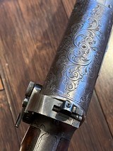 EXPERT grade Remington Model 8 Auto loading rifle in 300 Savage
Joseph Loy Engraved GEM. - 13 of 15