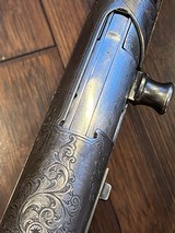 EXPERT grade Remington Model 8 Auto loading rifle in 300 Savage
Joseph Loy Engraved GEM. - 4 of 15