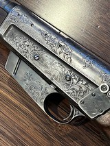 EXPERT grade Remington Model 8 Auto loading rifle in 300 Savage
Joseph Loy Engraved GEM. - 5 of 15