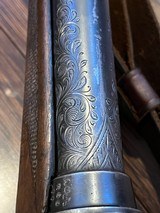 EXPERT grade Remington Model 8 Auto loading rifle in 300 Savage
Joseph Loy Engraved GEM. - 14 of 15