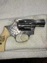 Smith and Wesson Model 60 ENGRAVED - 1 of 15