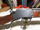 Westley Richards single shot 25-35 Winchester rifle - 5 of 6