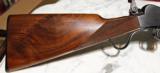 Westley Richards single shot 25-35 Winchester rifle - 6 of 6