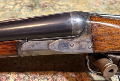 A.H. Fox Sterlingworth 12e gauge s/s - Image 1 of 9