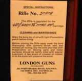 English Double Rifle/Shotgun Case
- 6 of 6