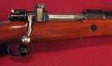  F.N. Mauser 30-06
$1295
Fabrique Nationale factory Mauser sporting rifle in 30-06 with
24" round step barrel with ra - 5 of 14